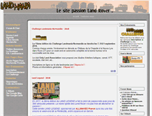 Tablet Screenshot of landmania.com